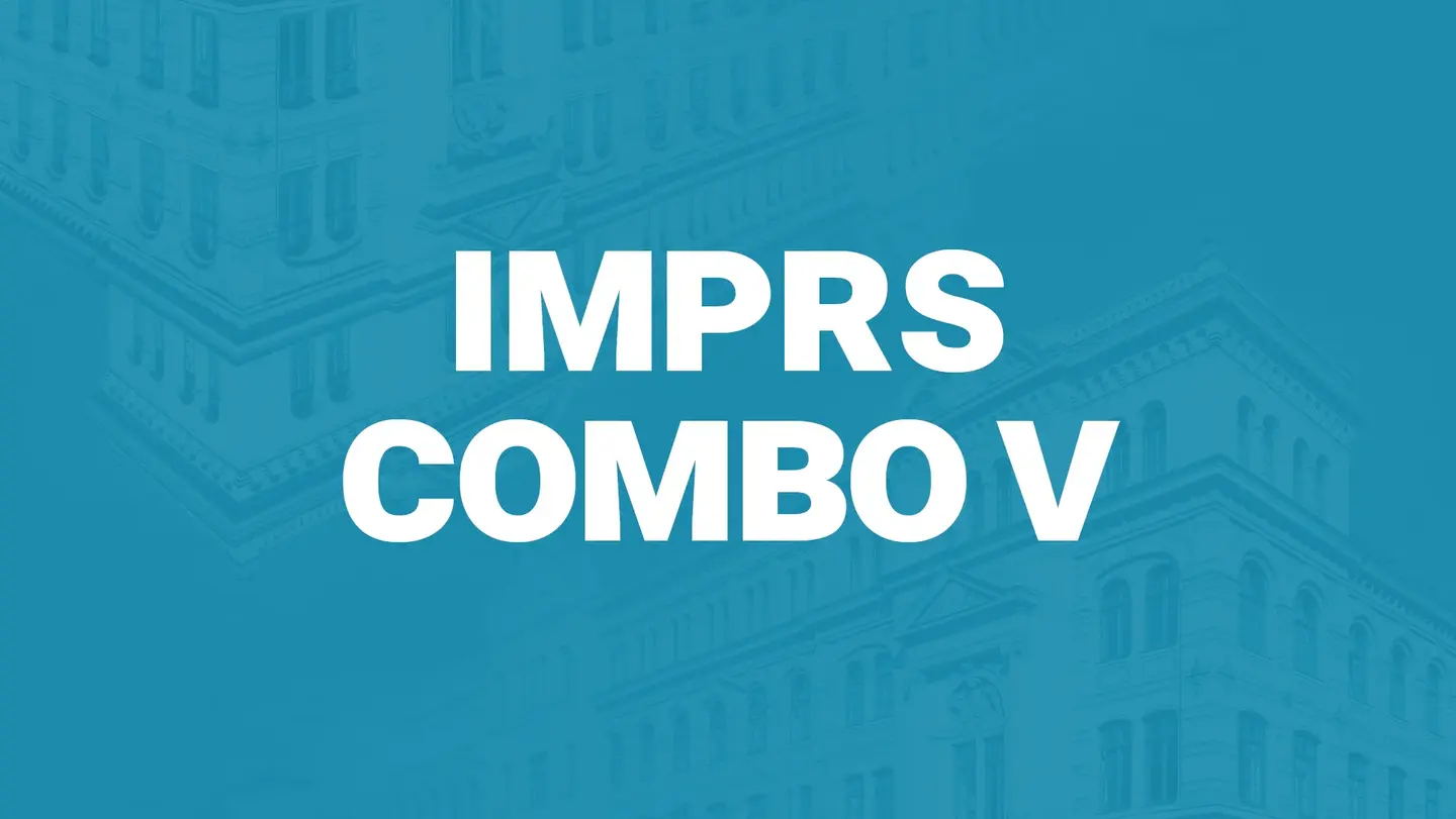 White text on a blue background: "IMPRS Combo V"