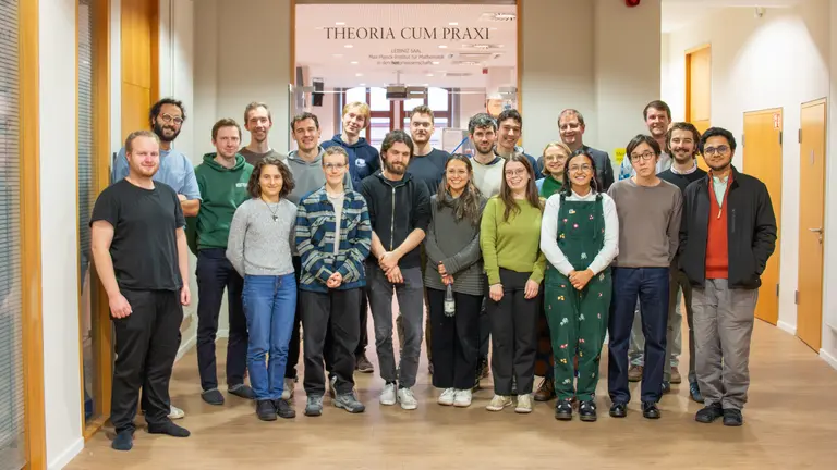 IMPRS Afternoon: Gruppenbild aller Teilnehmer*innen