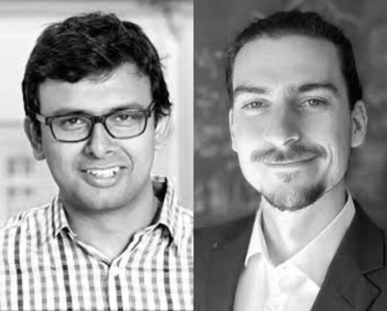 Portraits of Deepan Basu and Tim Laux