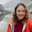 Portrait of Dani Kaufman in front of mountains