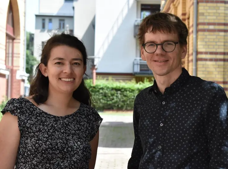 The organizers Eliana Duarte Gelvez and Thomas Kahle