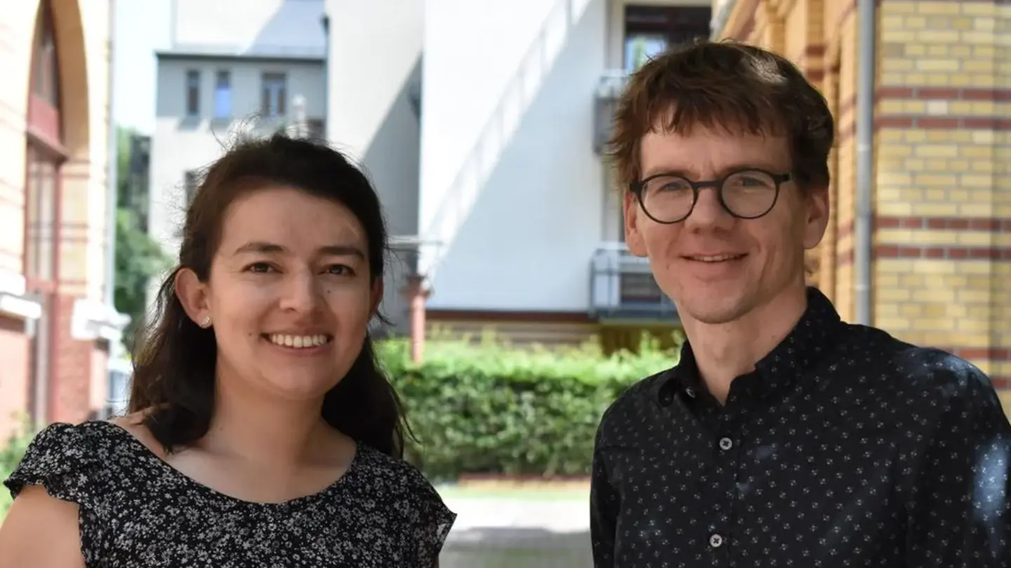 The organizers Eliana Duarte Gelvez and Thomas Kahle